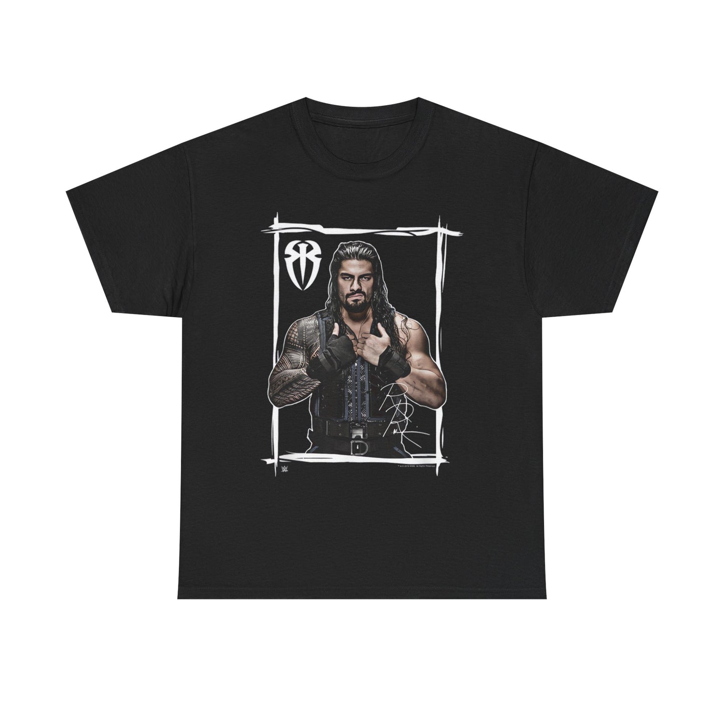 Roman Reigns Shield Vest Pose T-shirt