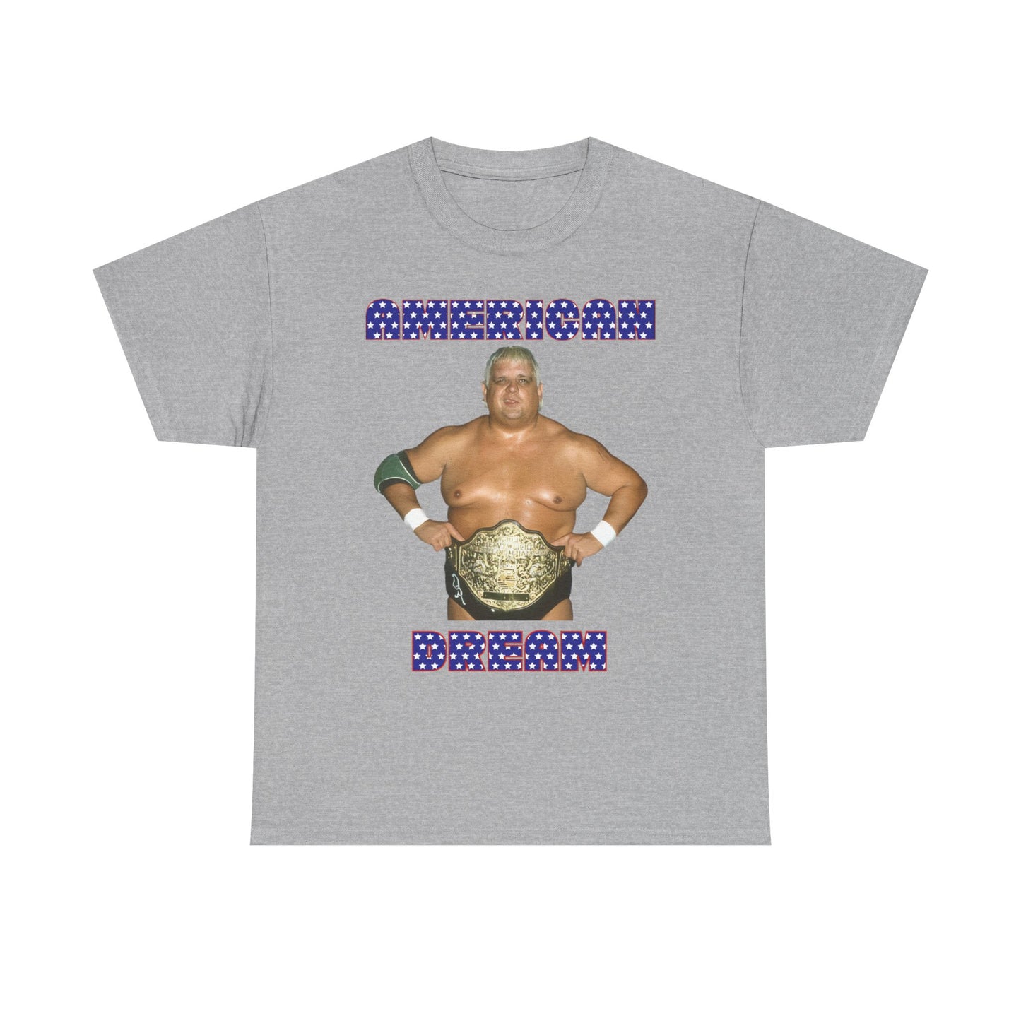 Dusty Rhodes The American Dream Champ Grey T-shirt