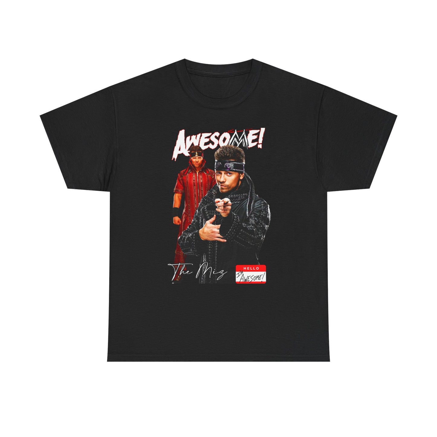 The Miz Superstar Awesome Black T-shirt