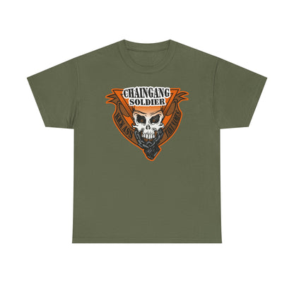 John Cena Chaingang Soldier Mens Olive Green T-shirt