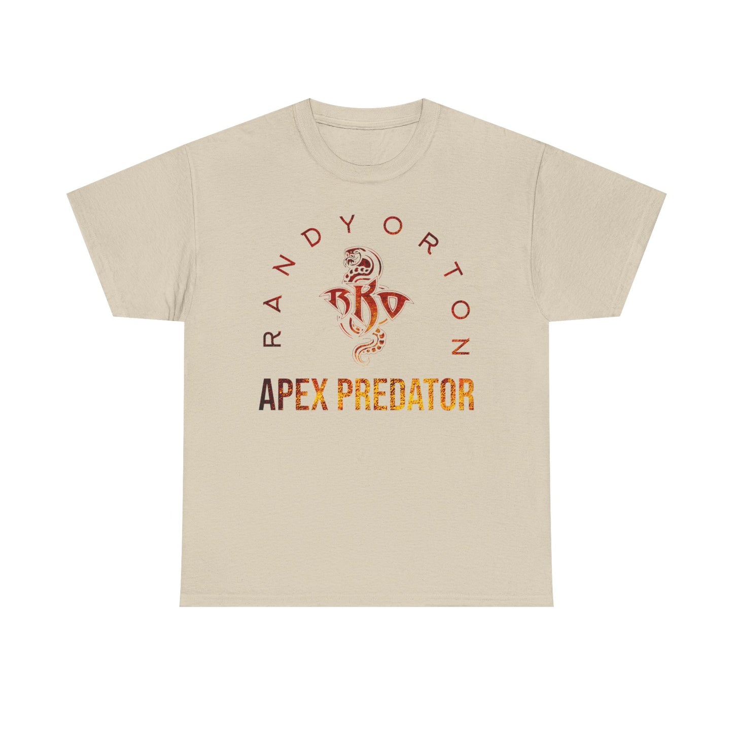 Randy Orton Apex Pedator Logo Tan T-shirt