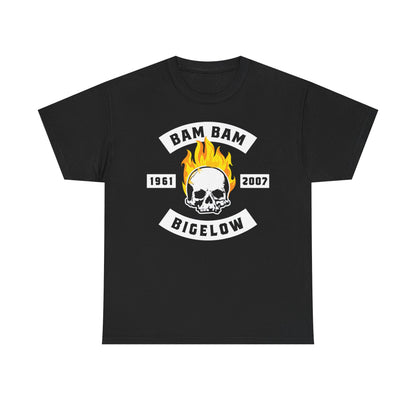Bam Bam Bigelow 1961-2007 Tribute T-shirt