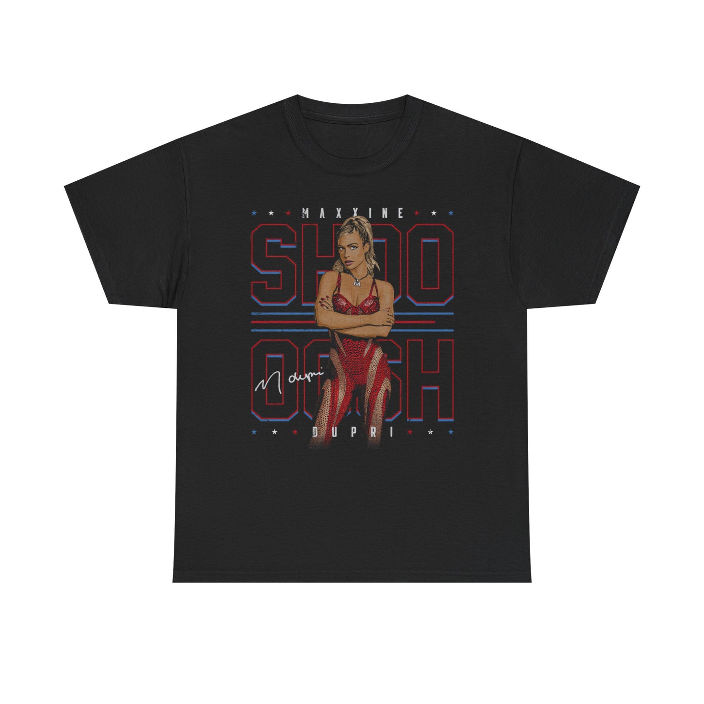 Maxxine Dupri SHOOOOSH Black T-shirt