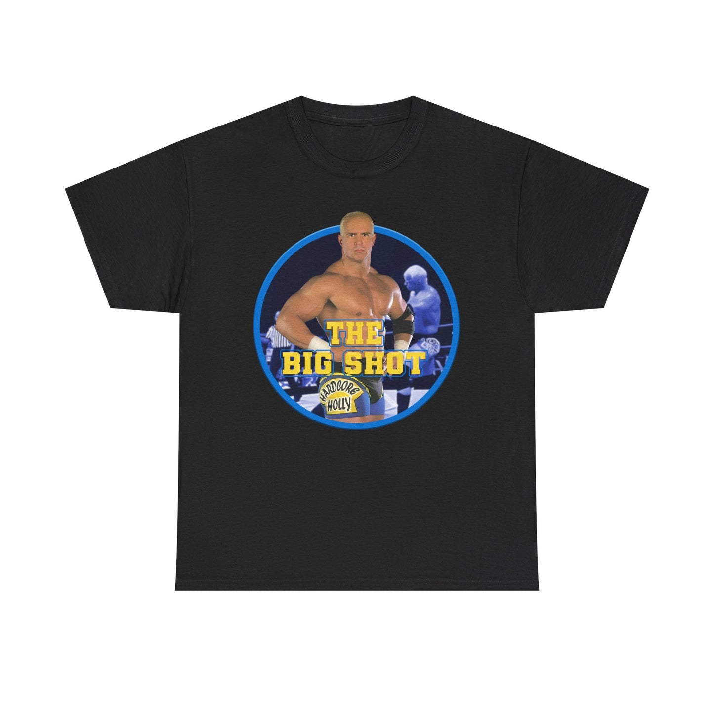 Hardcore Bob Holly Nut Up or Shut Up Black T-shirt