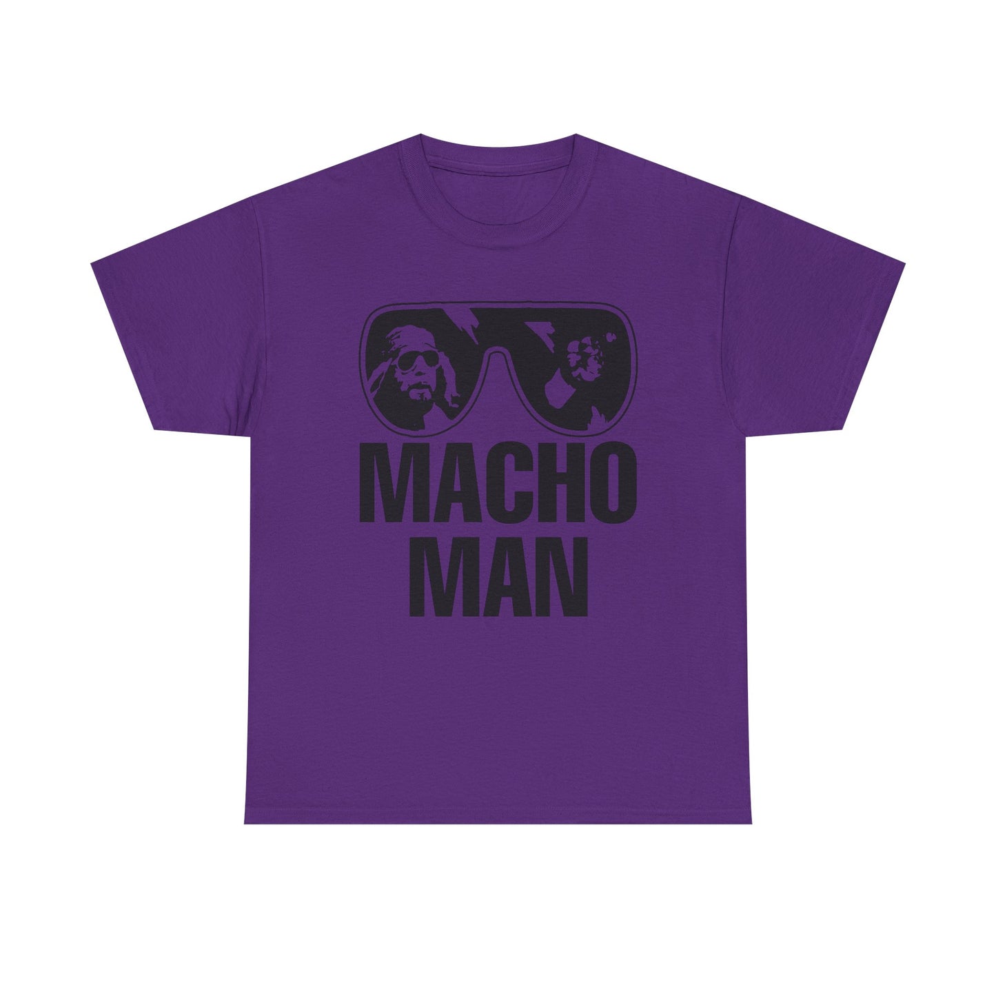 Macho Man Randy Savage Old School Purple T-shirt