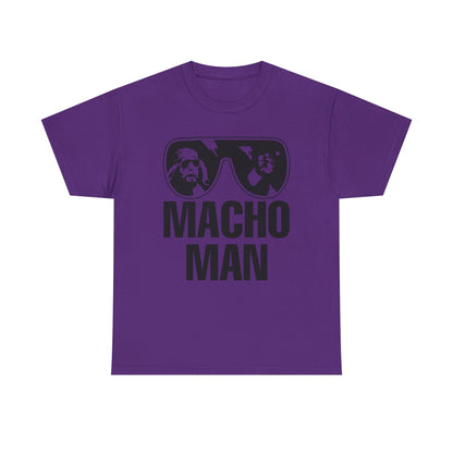 Macho Man Randy Savage Old School Purple T-shirt