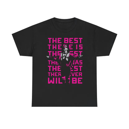 Bret Hart The Best There Is Repeat Logo Black T-shirt