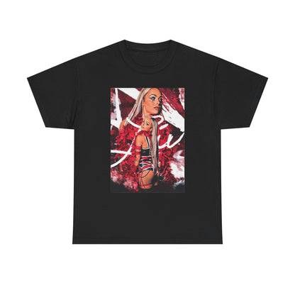 Liv Morgan Poster Print Black T-shirt