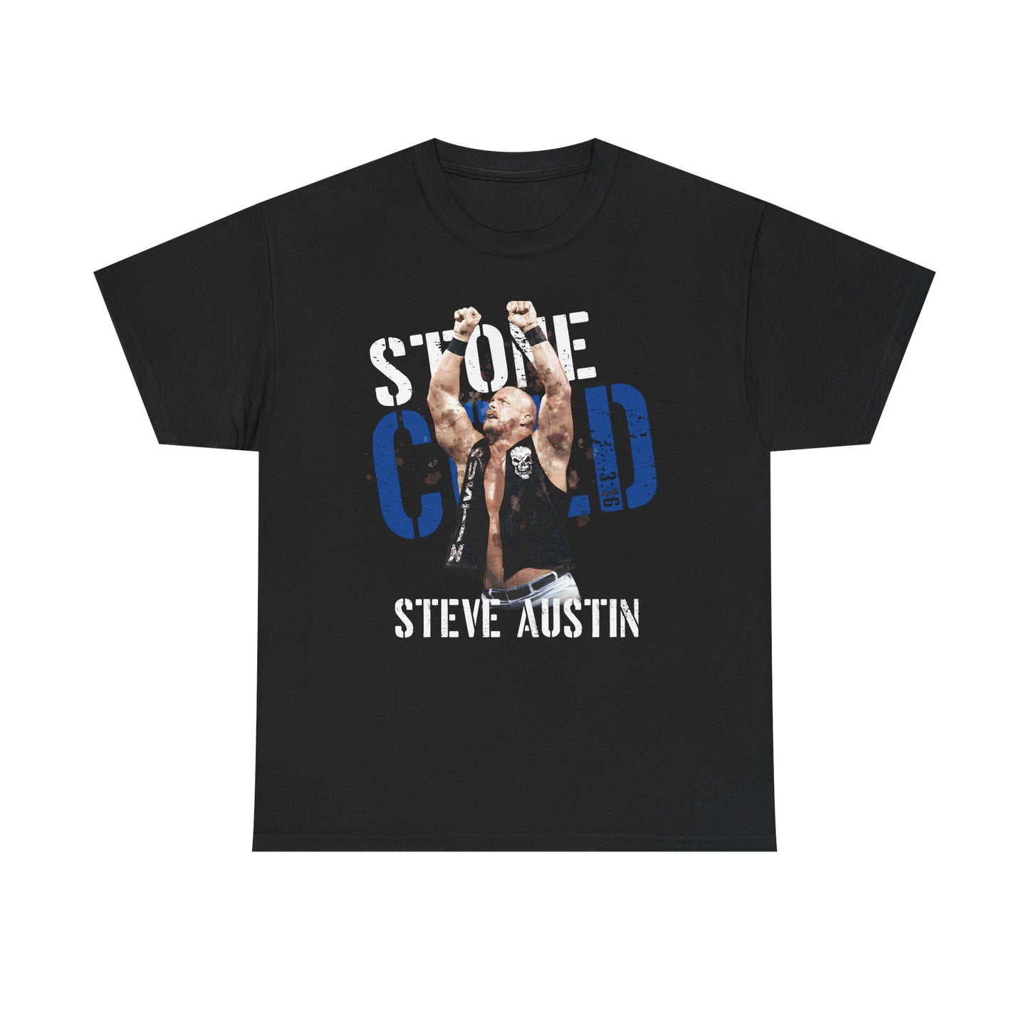 Stone Cold Steve Austin Top Rope Mens Black T-shirt