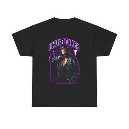 Undertaker Trenchcoat Hat Mens Black T-shirt WWE