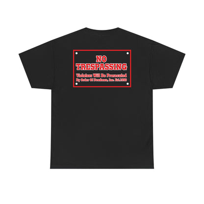 Undertaker It's My Yard No Trespassing Black T-shirt