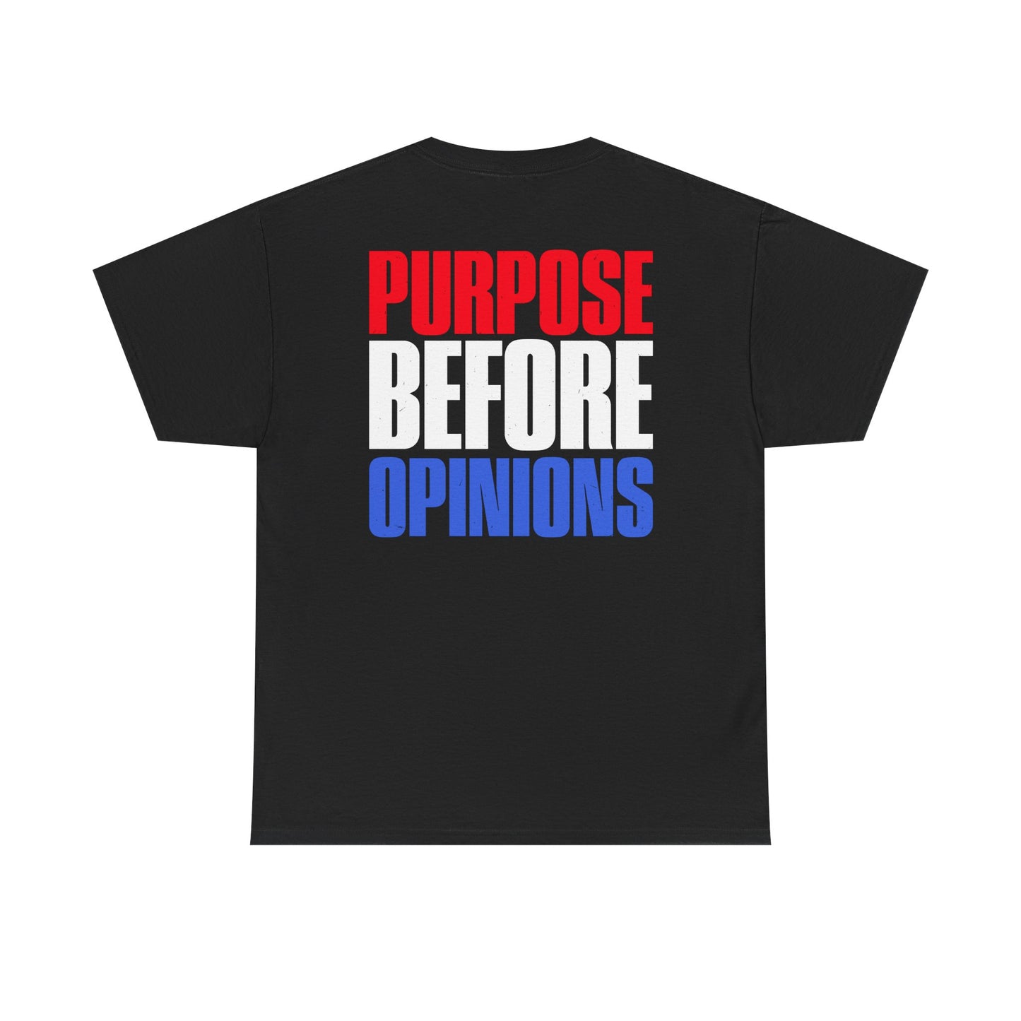 Austin Theory Purpose Before Opinions Mens T-shirt