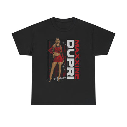 Maxxine Dupri Pose Black T-shirt