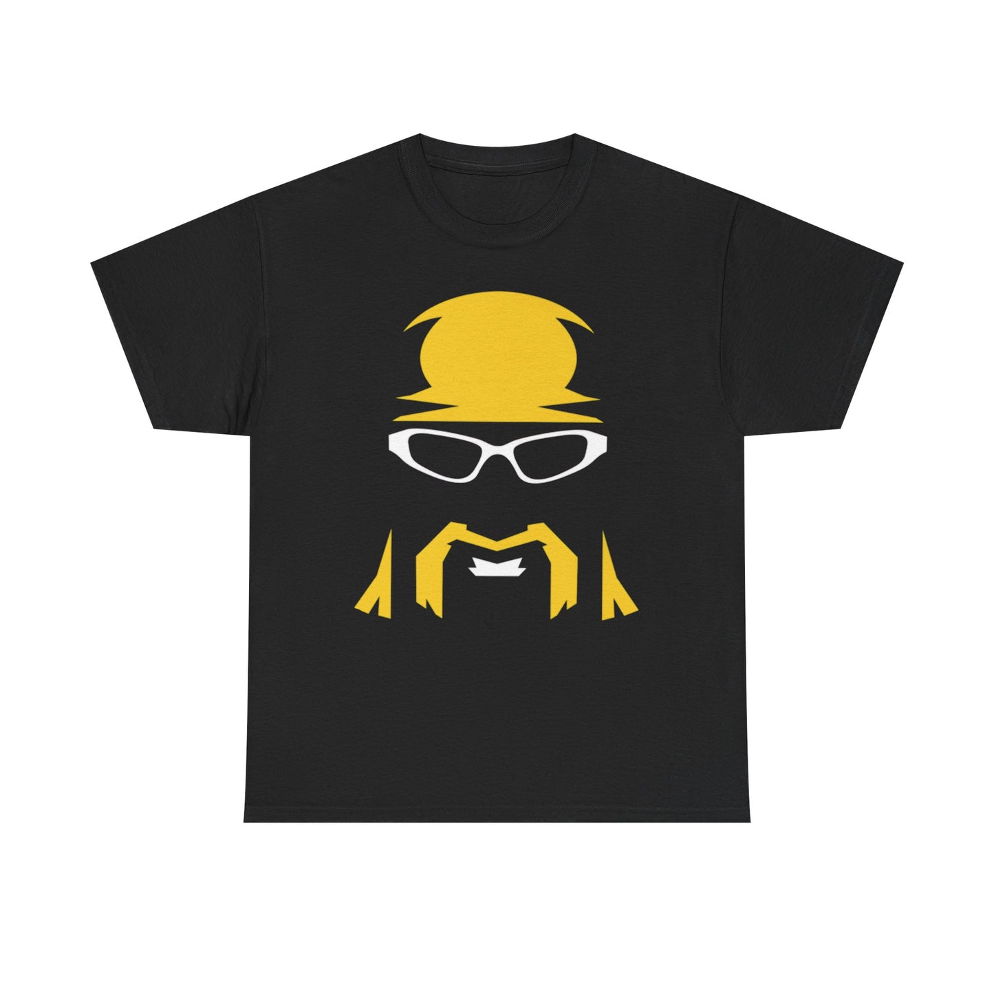 Hulk Hogan Gold Outline Silhouette T-shirt